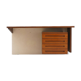 Wall-mounted desk with drawers, 1960s