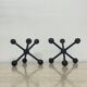 Set  of 2 candle sticks Scandinavian vintage 1960s