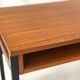 Desk of the 60 years with teak top, dutch