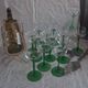 Carafe et 12 verres Service vin d'Alsace