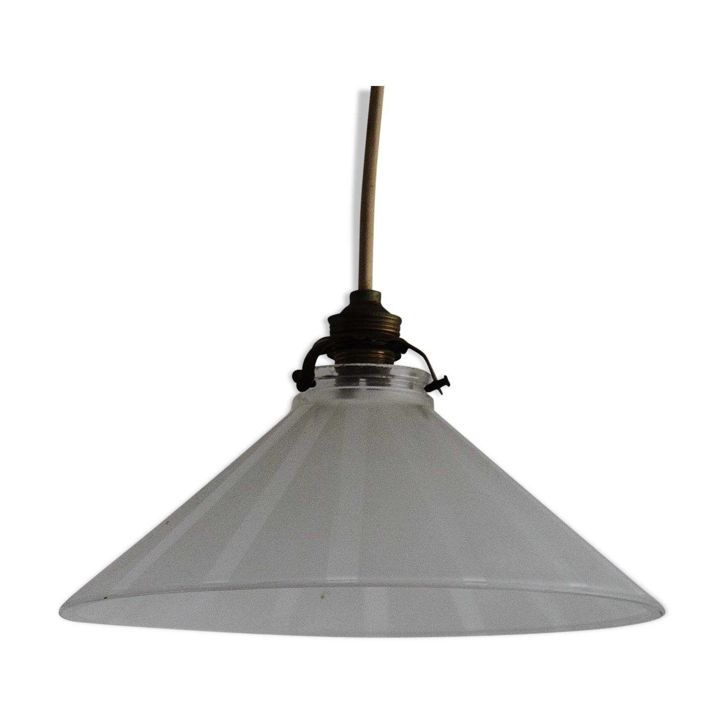 Chinese hat glass blinds