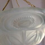 Suspension in glass art deco