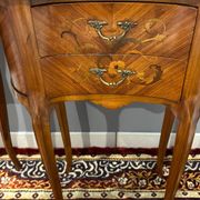Pair of Louis XV kidney-shaped bedside tables