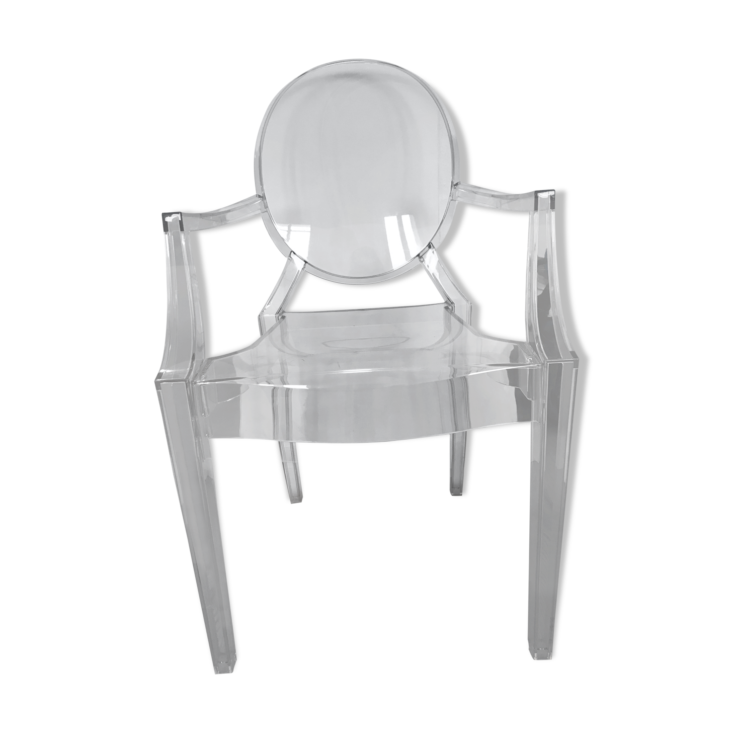 Fauteuil Louis Ghost par Philippe Starck pour Kartell