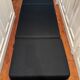 Chauffeuse convertible Trix tissu noir / Lit d'appoint Kartell