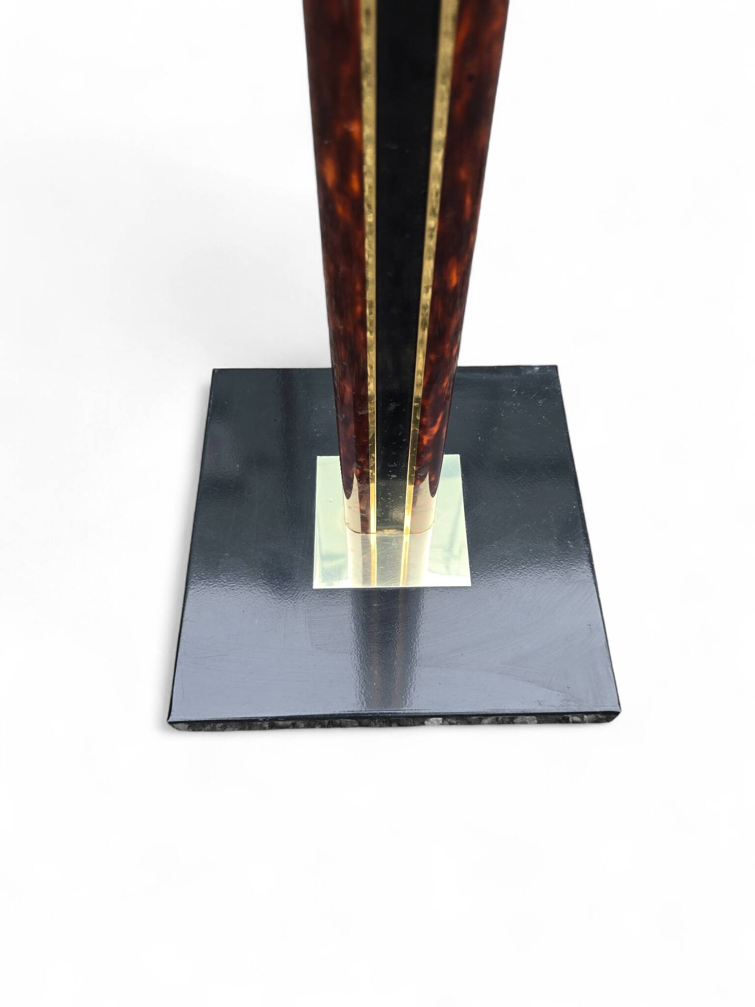 80s KOTT Tortoiseshell Floor Lamp