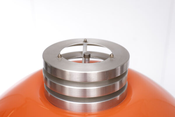 Lampadaire Space Ace Orange Shade  années 1970 Italie
