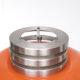 Lampadaire Space Ace Orange Shade  années 1970 Italie