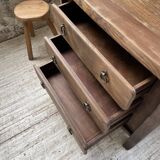 Solid elm aranjou chest of drawers