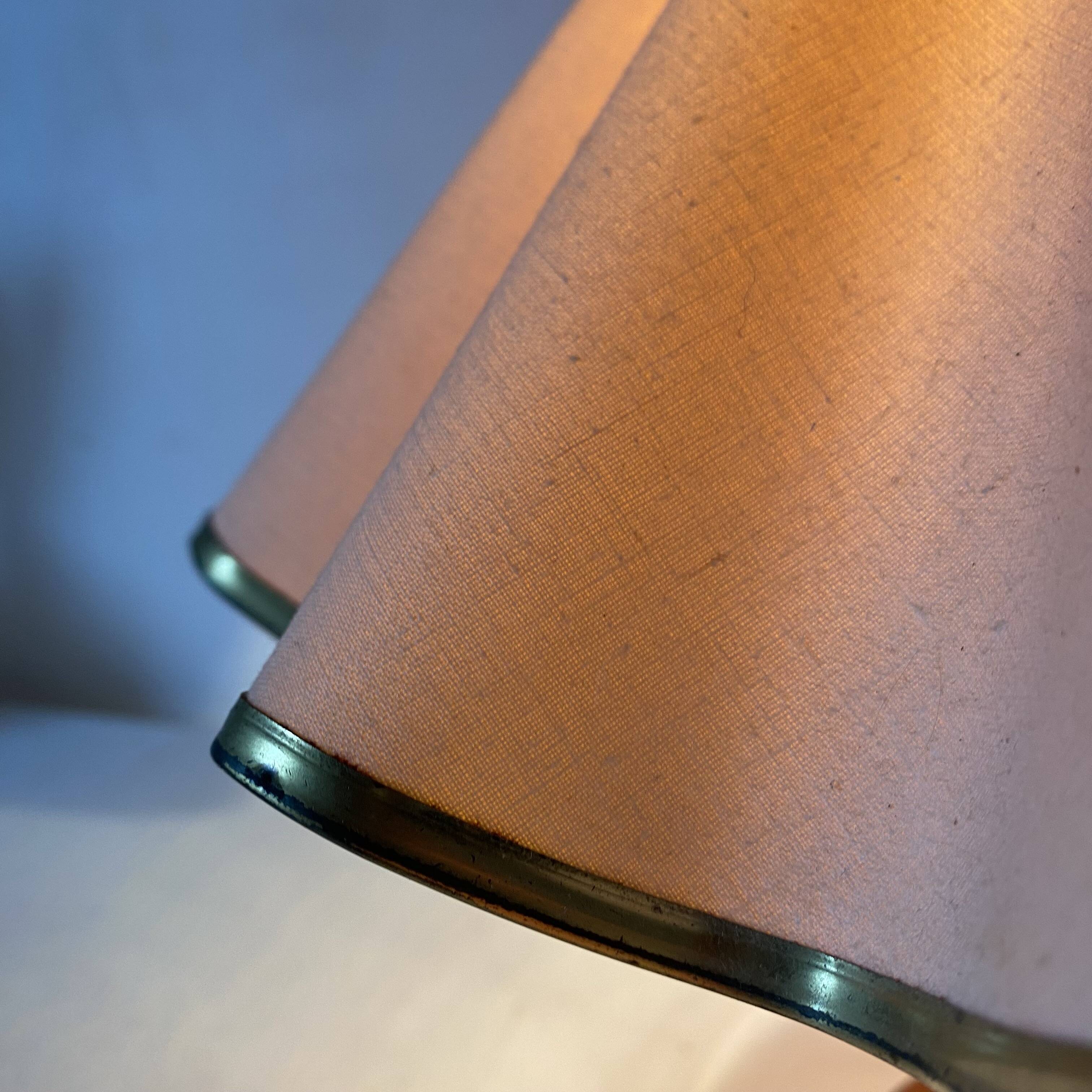 Art deco column lamp