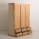 Solid pine cabinet fully stripped consisting of 3 doors and 6 drawers