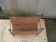Rattan and metal magazine holder