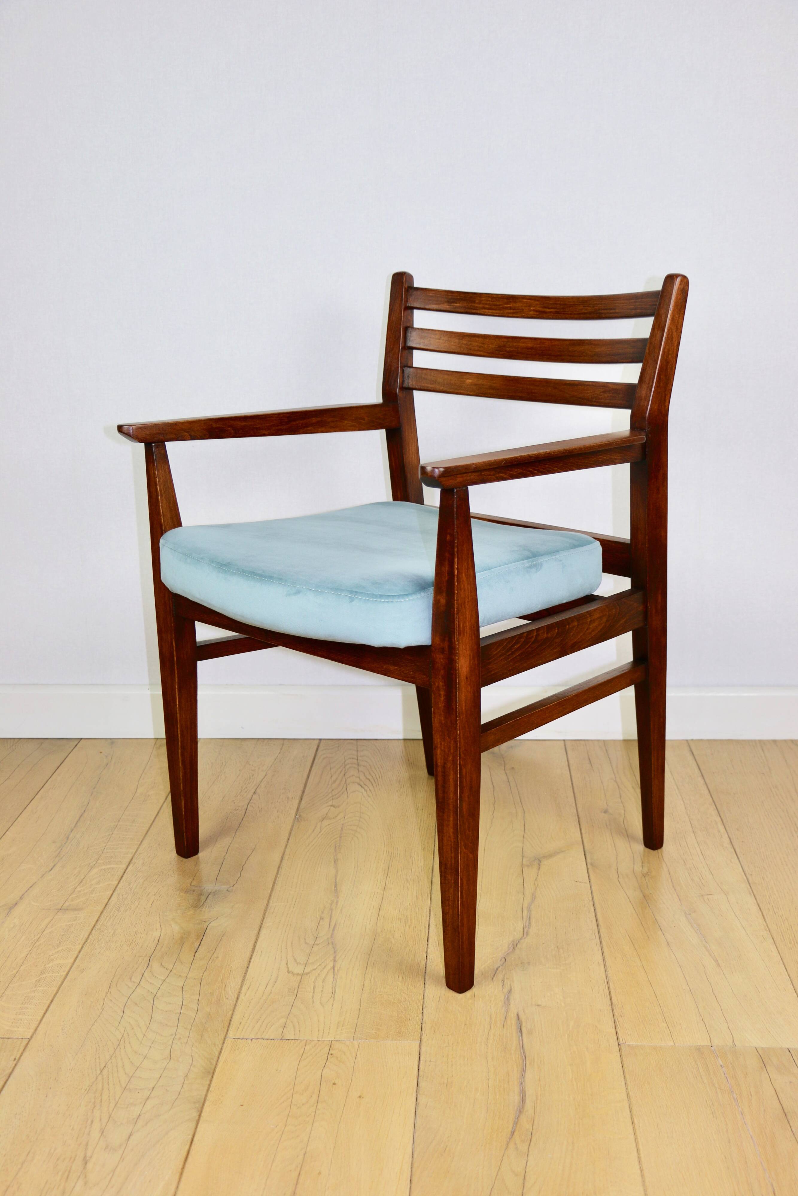 Office armchair vintage - sea turquoise