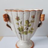Vintage vase in Italian earthenware