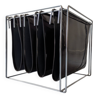 Magazine rack by Gérard Rignault for Group S.A, France around 1970.