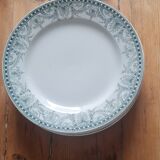 Set of 7 Terre de fer plates