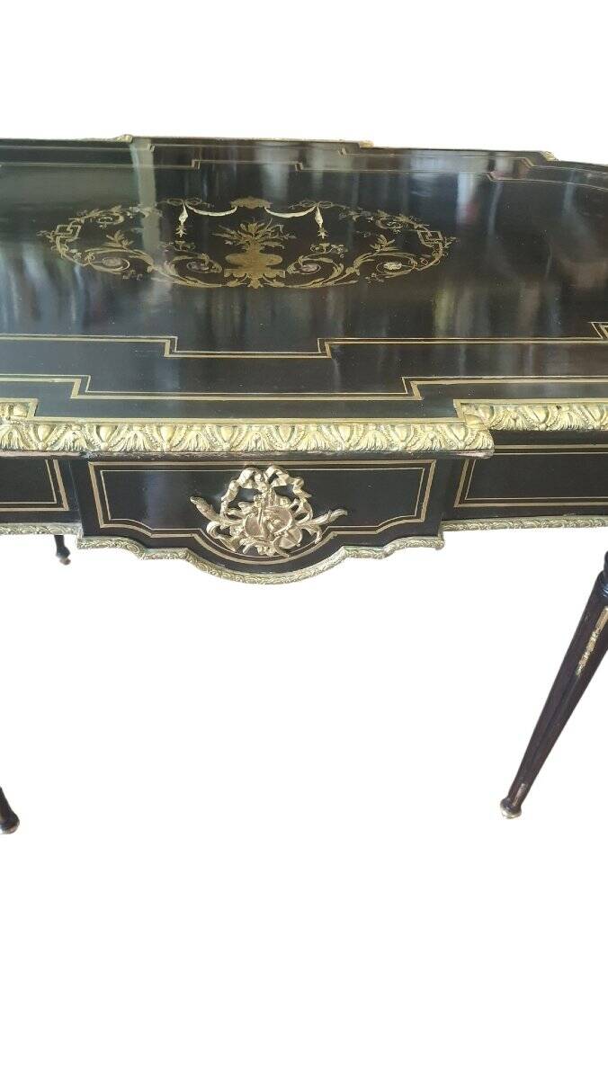 Table de milieu Boulle Napoléon III