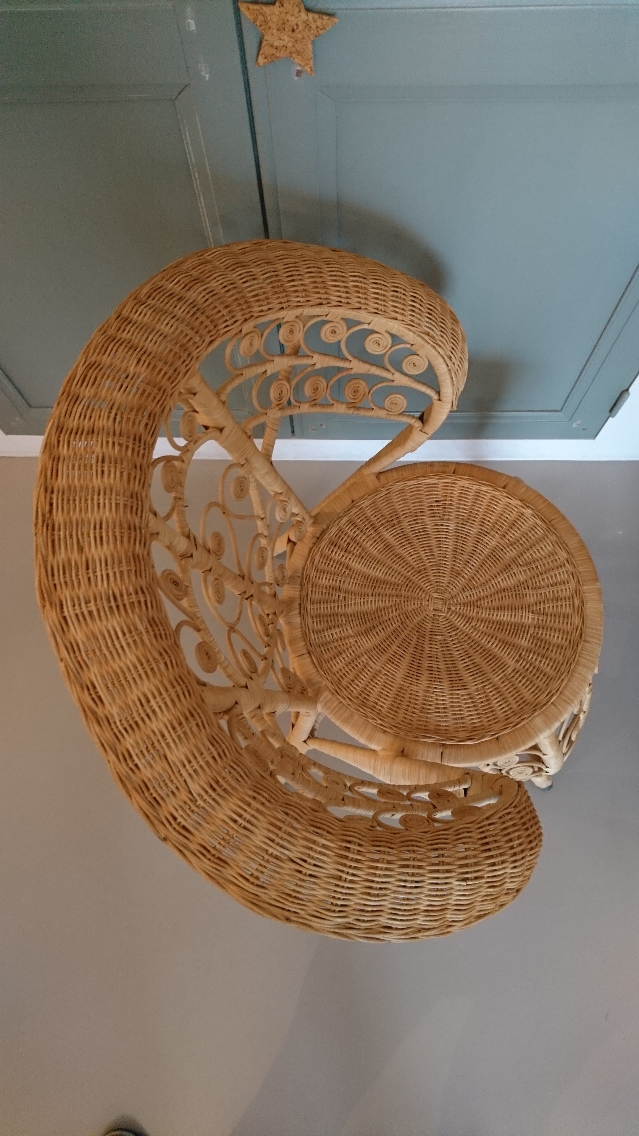 Armchair 60s Peacock