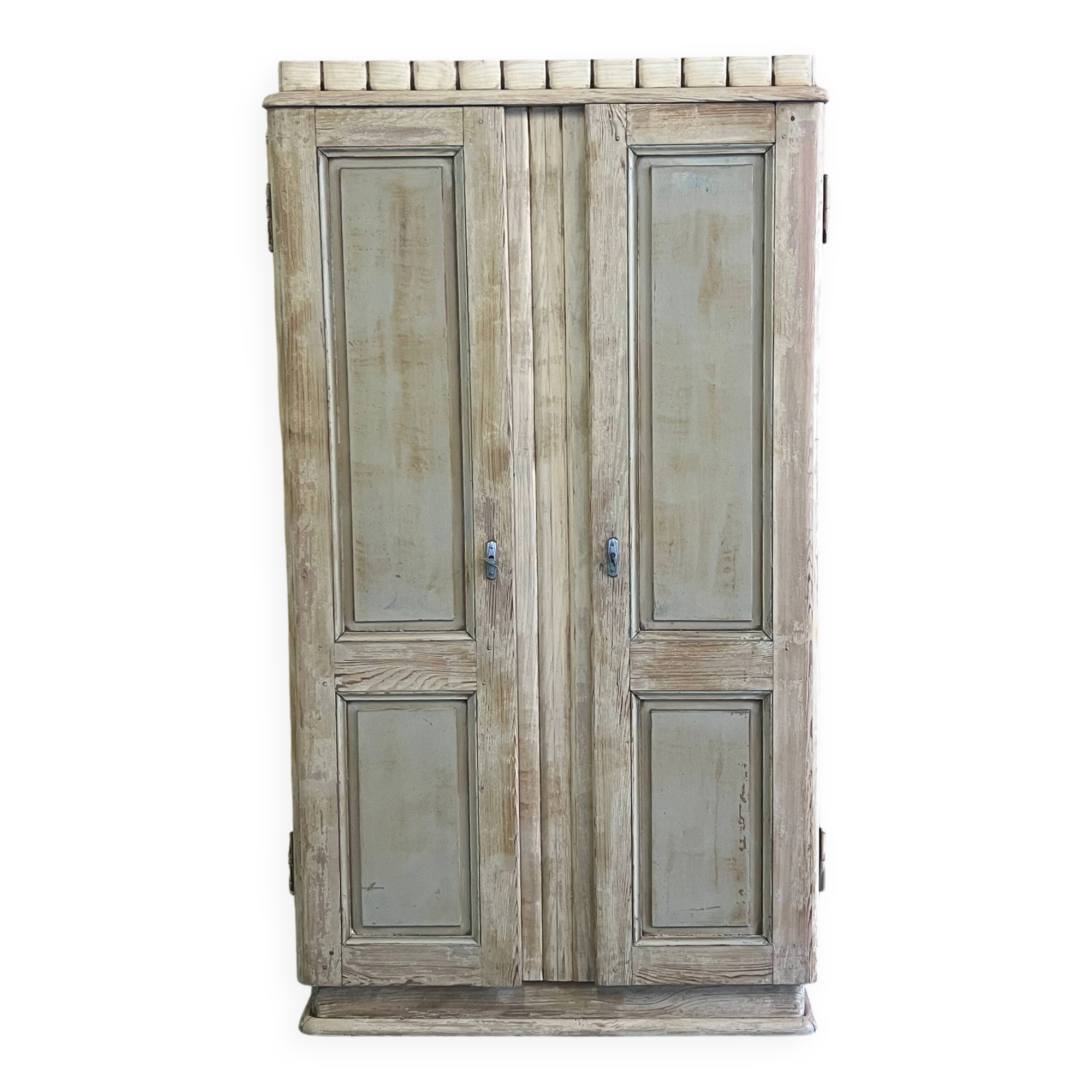 Armoire art déco patinée