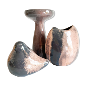 ensemble de vases en