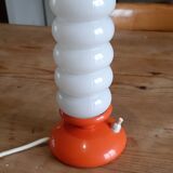 Vintage opaline white lamp