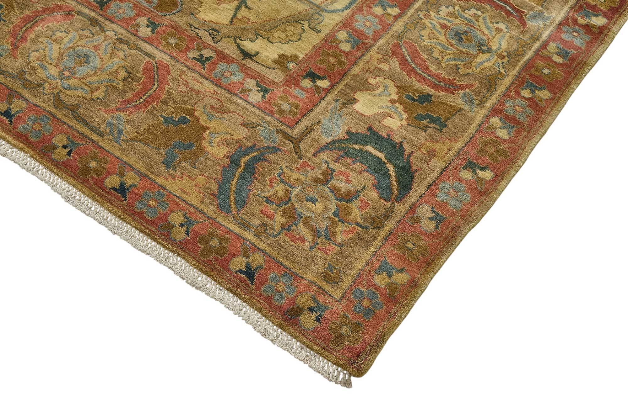 Turkish Handknotted Wool Oushak Rug 270 cm x 342 cm