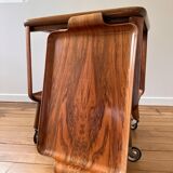 Rolling service, Scandinavian design, HOLIT brand, mahogany