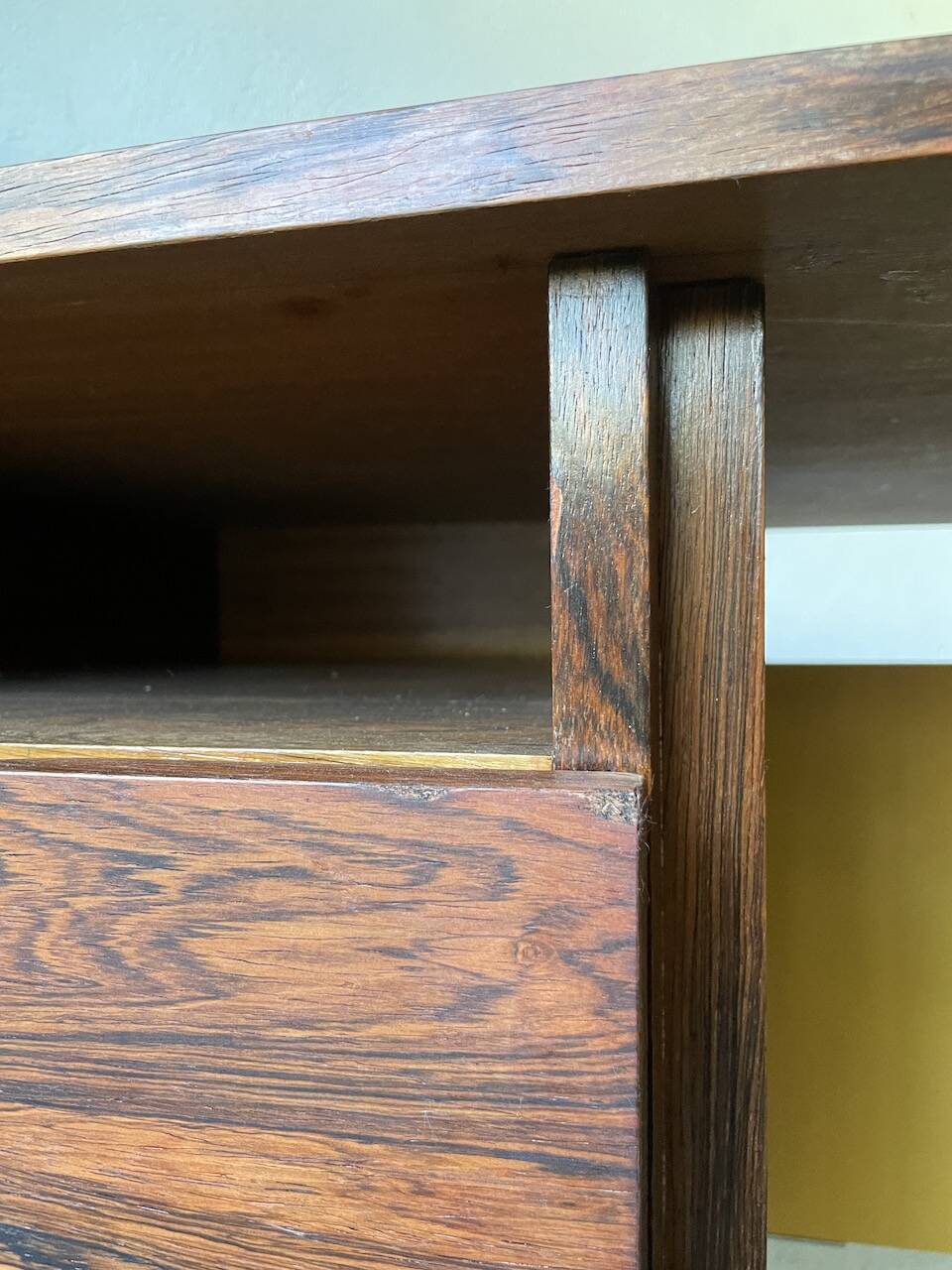 Desk and its Scandinavian rosewood chair