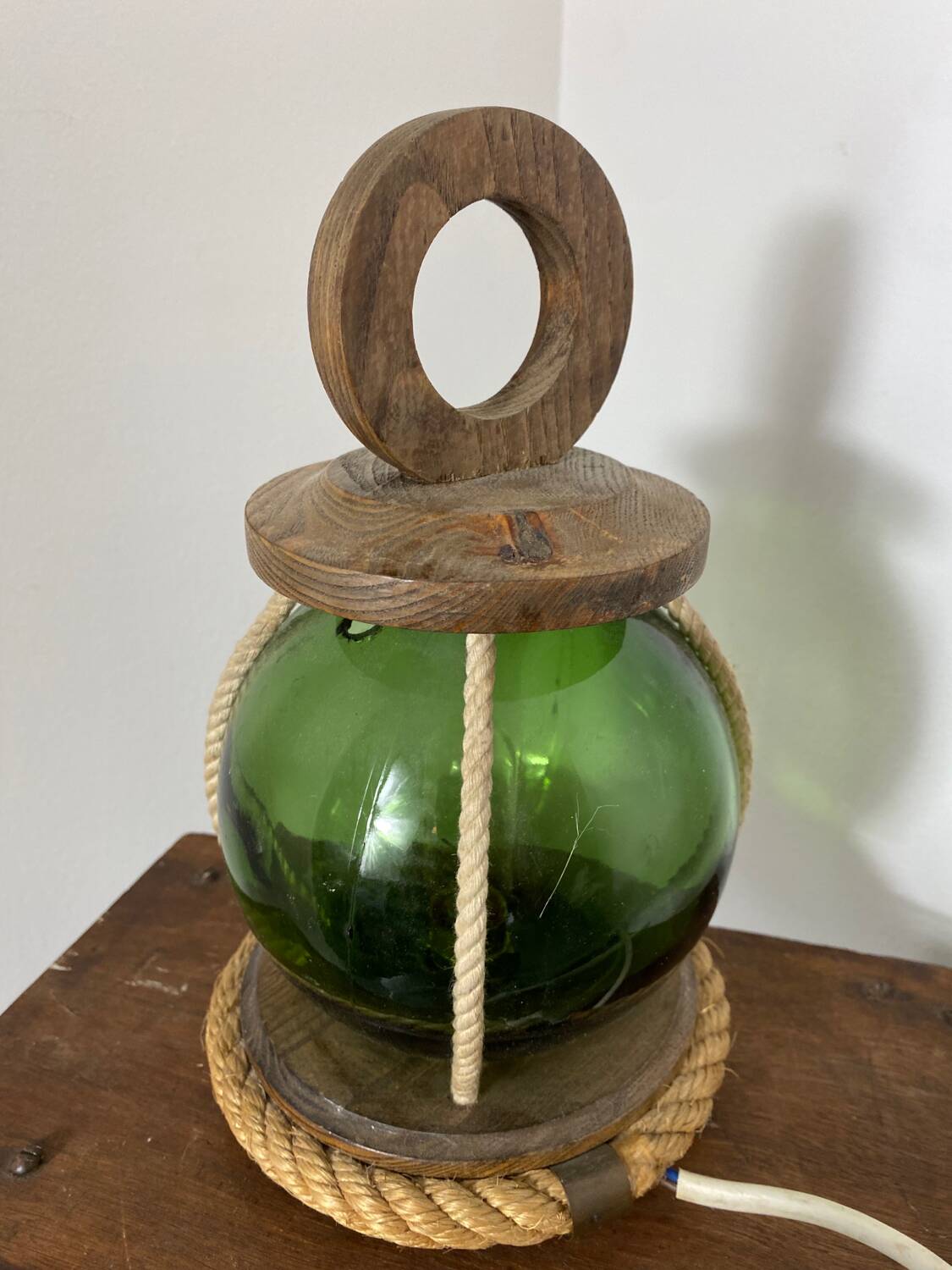 Lampe marine boule flotteur