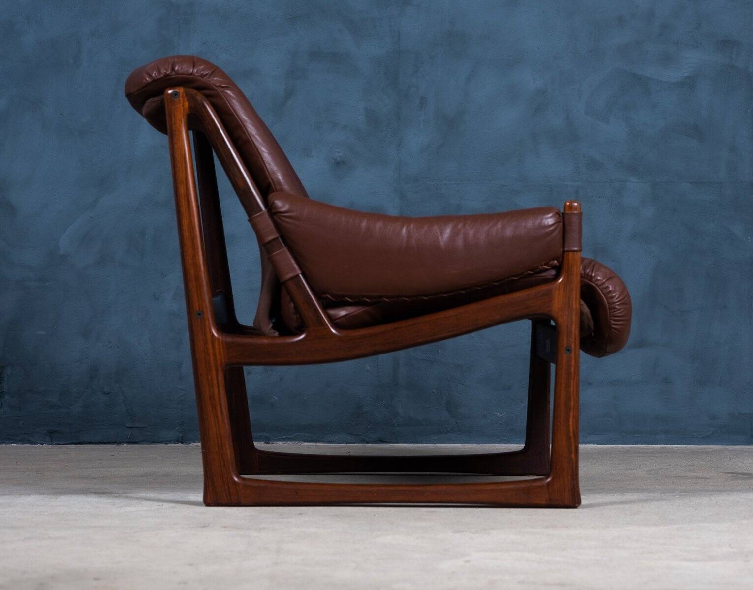 Mid-Century Armchairs in Rosewood by Torbjørn Afdal for Nesjestranda Møbelfabrikk, 1960s, Set of 2