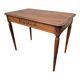 Bureau en noyer art-deco 1 tiroir