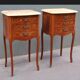 Pair of Louis XV style bedside tables