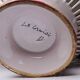 Openwork bowl in painted earthenware, Émile Tessier Le Croisic, 30-50's accidents