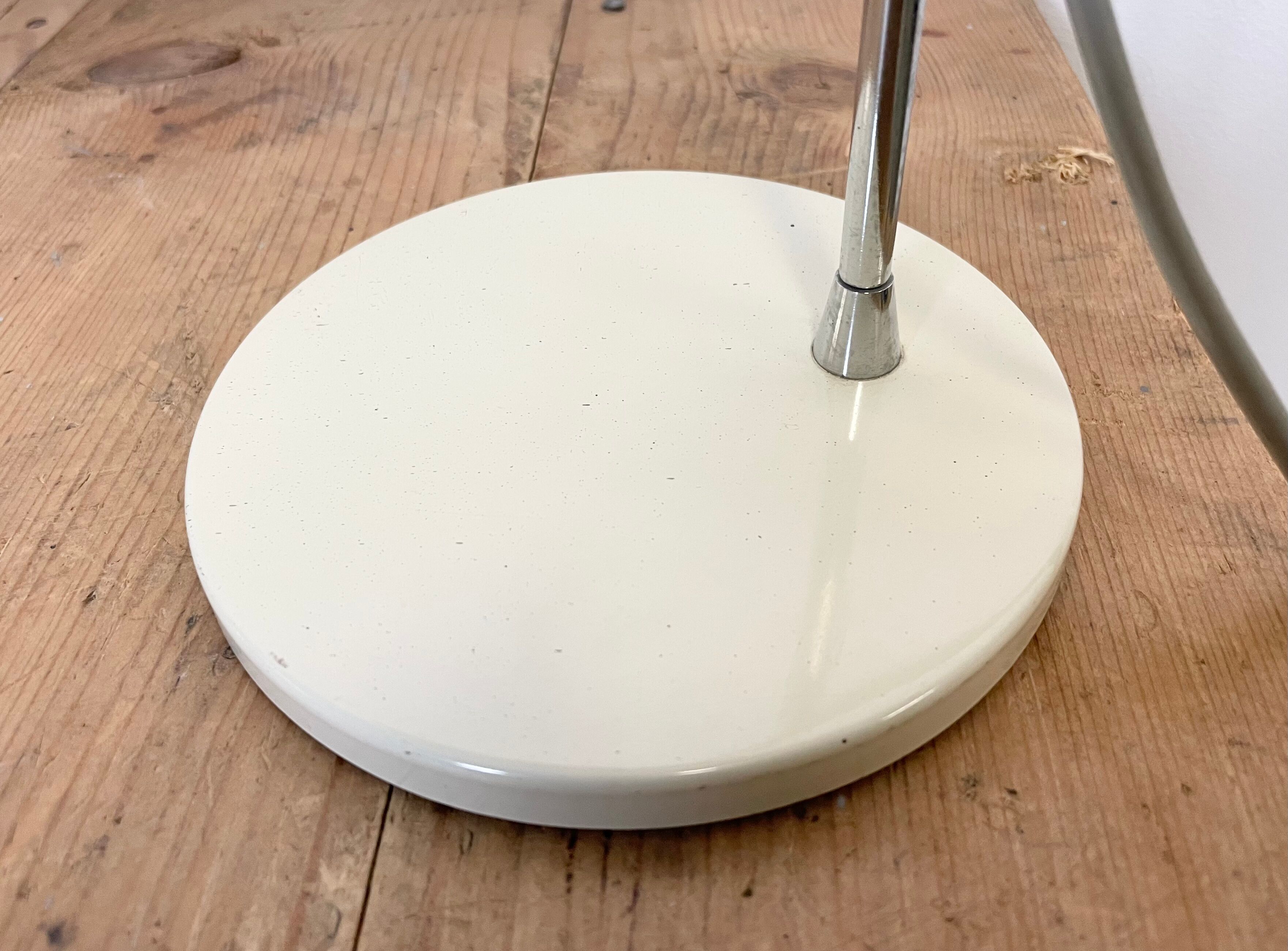 Beige table lamp by Josef Hurka For Napako, 1970s