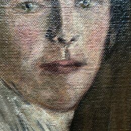 Signed 1905 Women's Portrait Painting