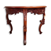 Table d'appoint demi-lune Baroque