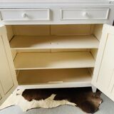 White parisian buffet - 2 drawers