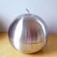 Pomme en inox brossé 70s