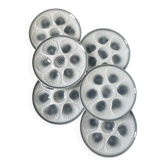 6 oyster plates Moulin des Loups and Orchies 210371