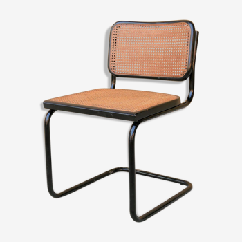 Chaise B32 noire par Marcel Breuer