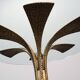 Hammered Bronze Table by Luciano Frigerio for Frigerio di Desio, Italy ca.