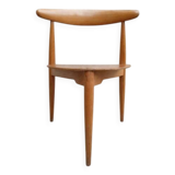 50s heart-shaped tripod chair