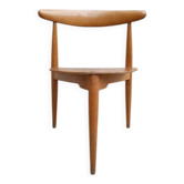 Chaise tripode cœur année 50