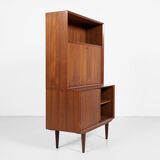 Danish cabinet in 2 parts in teak by Svend Aage Rasmussen for Alderslyst Møbelfabrik