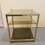 Hollywood Regency coffee table / end table dlg Guy Lefèvre circa 1970