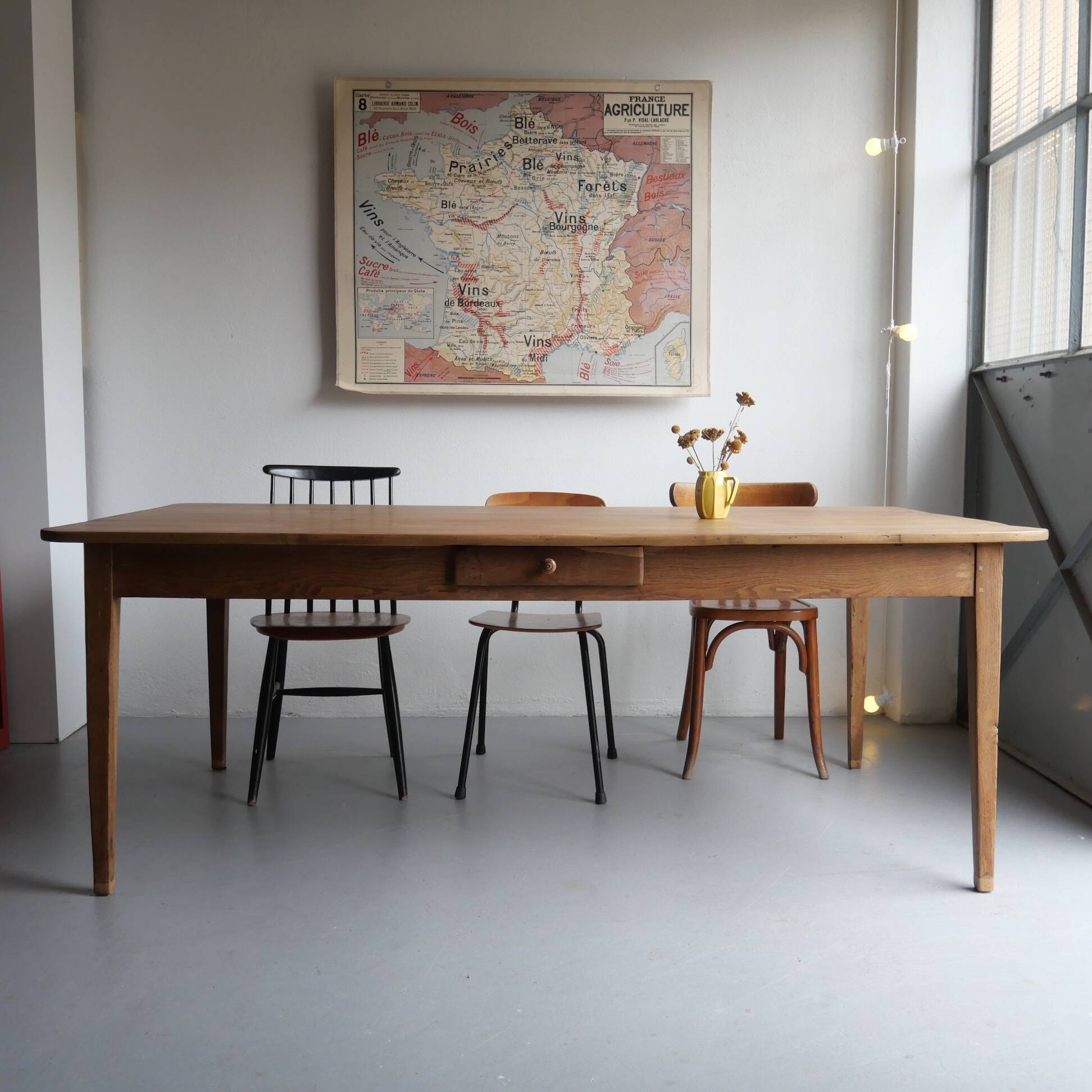 Renovated farmhouse table
