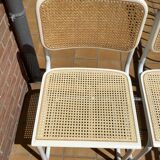 Set of 6 B32 chairs Marcel Breuer Italy design 1970