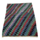 Vintage Turkish kilim, handwoven, 86x108 cm.