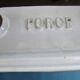 White enamelled cast-iron roberval balance