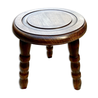 Tripod stool feet coil